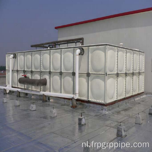 10000 liter GRP Fiberglass Sectionele watertankprijs